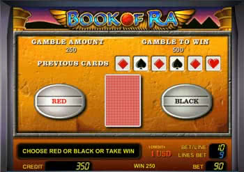 Риск игра онлайн автомата Book of Ra. Риск игра Любой выигрыш основной игры