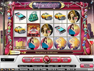Игровые автоматы Hot City