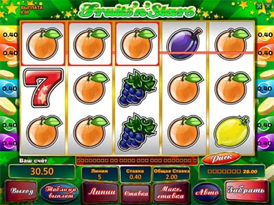 Fruits N Stars Игровой Автомат